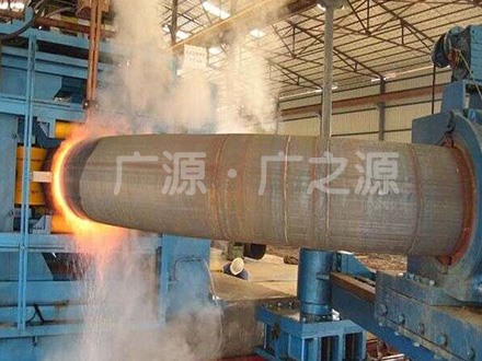 Steel pipe surface quenching