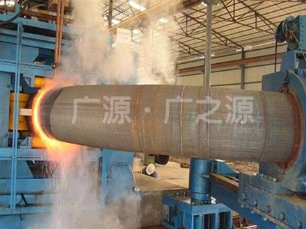 Steel pipe surface quenching